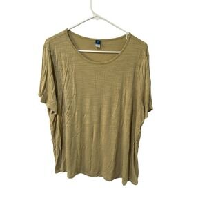 Old Navy Size XL Luxe Green Top Shirt‎